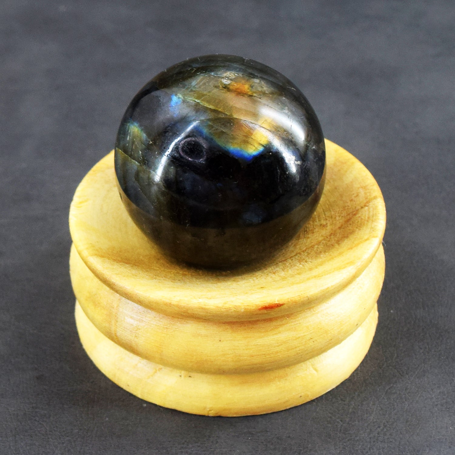 Perfect 409.00 Cts Labradorite Crystal Specimen Healing Premium Sphere