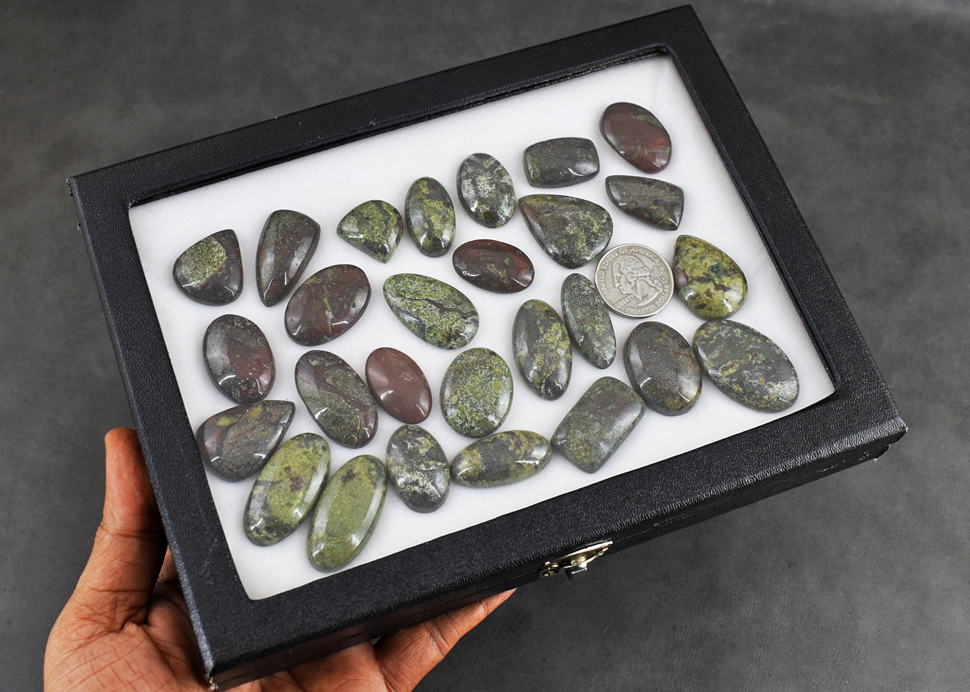 783.00 Carats  Genuine  Dragon Blood  Untreated Gemstone Cabochon Lot