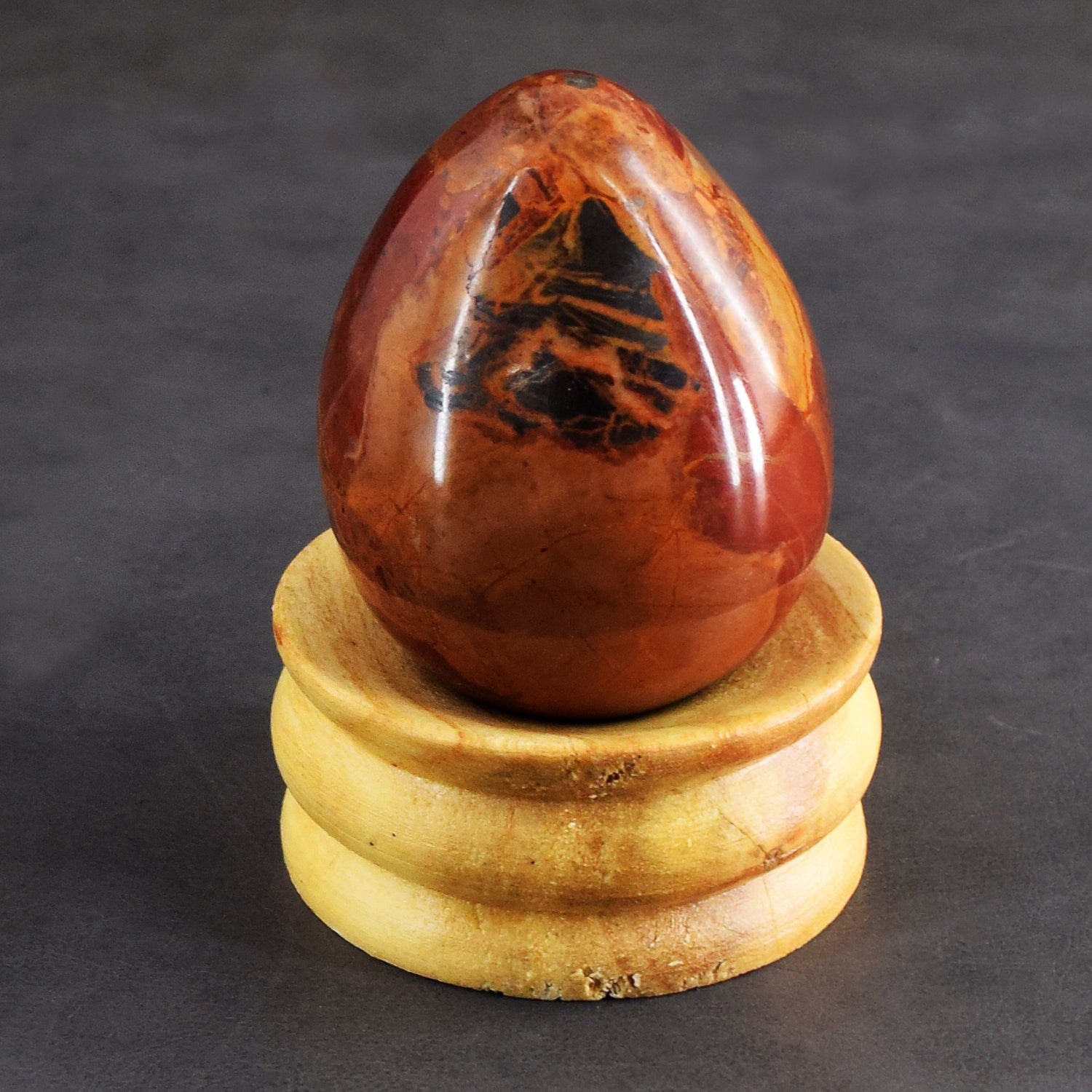 Beautiful 904.00 Cts Genuine Red Mookaite Premium Healing Crystal Egg
