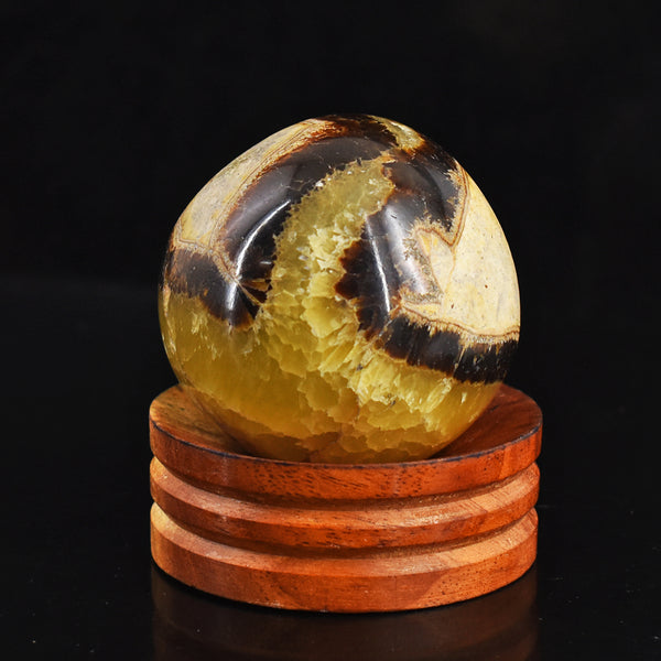 Amazing 834.00 Carat  Genuine  Septarian Agate  Hand  Carved  Crystal  Healing  Sphere