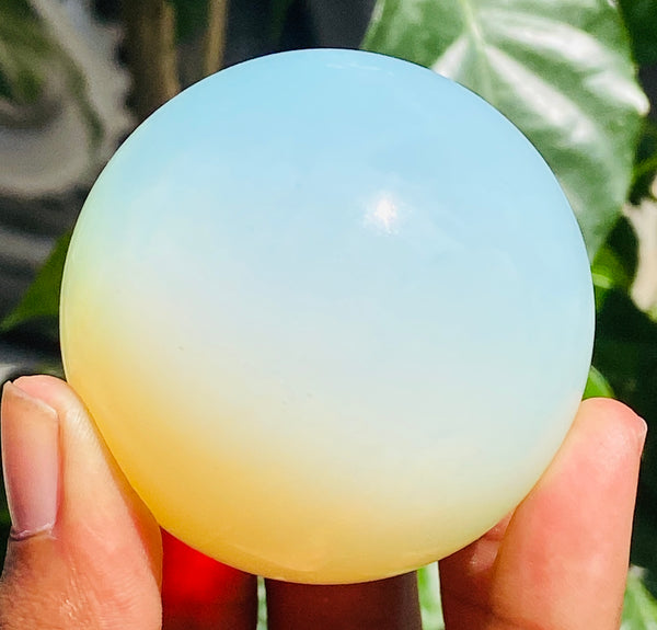 Natural 846.00 Cts Genuine Opalite Crystal Specimen Healing Sphere