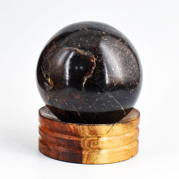 Amazing 1941.00 Cts Genuine Almandine Garnet  Hand Carved  Crystal  Healing Sphere