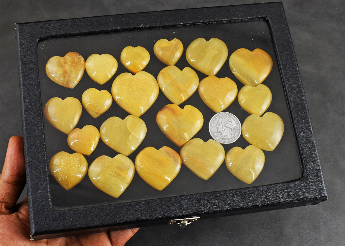 Natural  1076.00  Carats  Genuine  Aventurine  Untreated Gemstone  Heart  Cabochon Lot