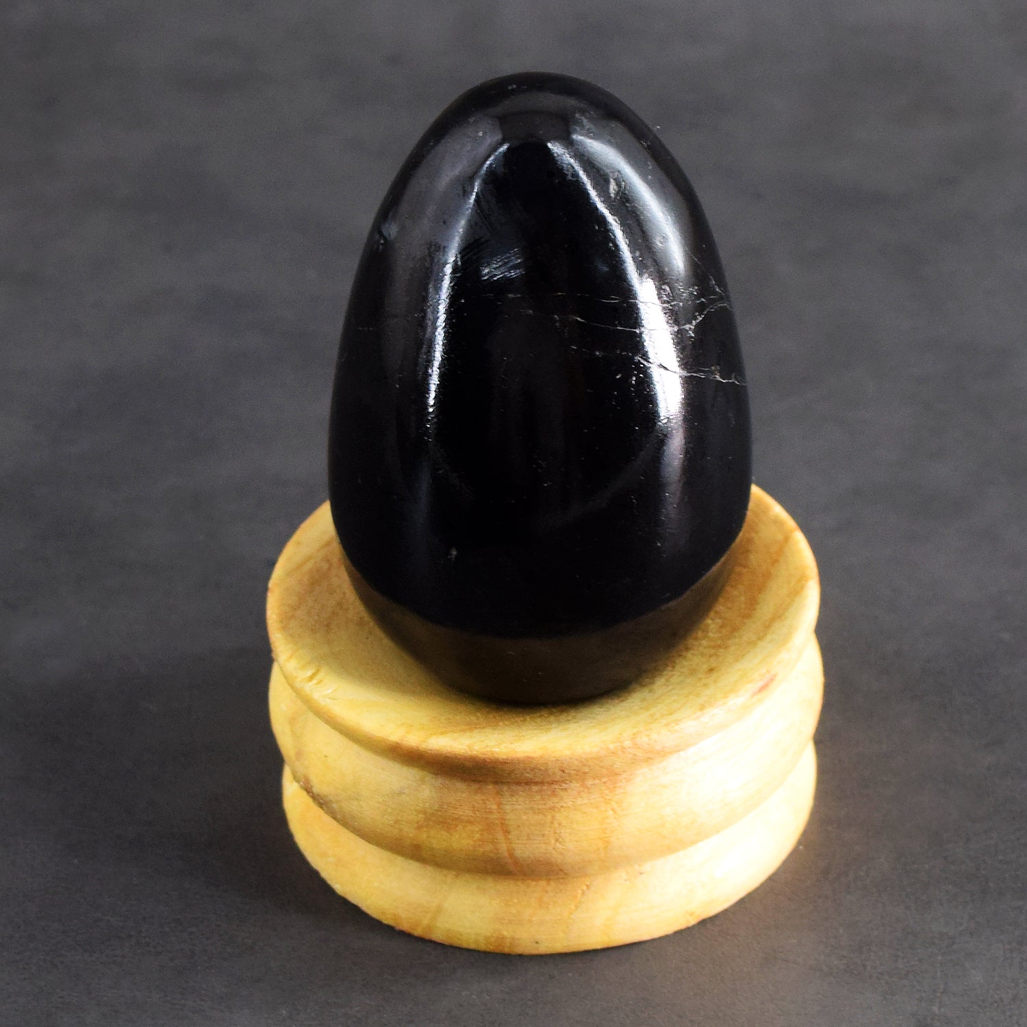 Very Attractive 907.00 Cts Genuine Black Tourmaline Healing Crystal Premium Egg