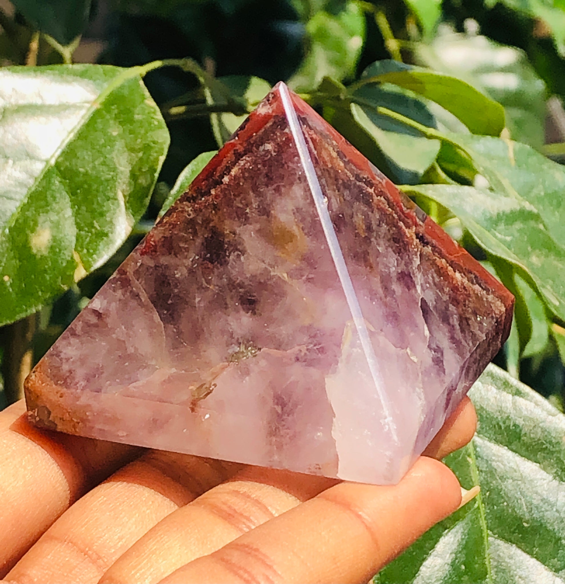 Genuine 706.00 Cts Exclusive Amethyst Healing Crystal Specimen Divine Premium Pyramid