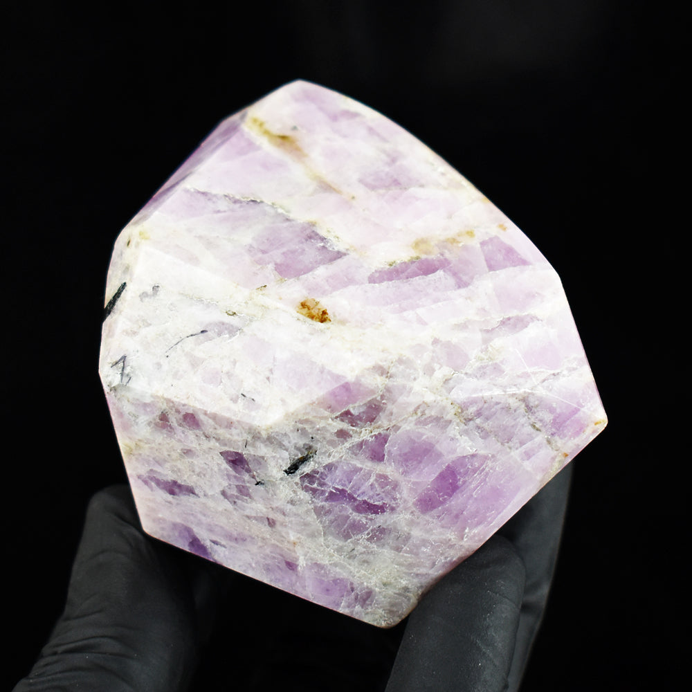 Beautiful 1308.00 Cts Genuine Kunzite Free Form Crystal Specimen Healing Gemstone Tower