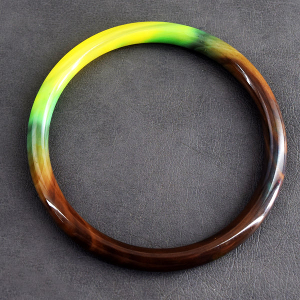 Amazing 75.00 Cts Genuine Onyx Crystal Specimen Premium Gemstone Fancy Bangle