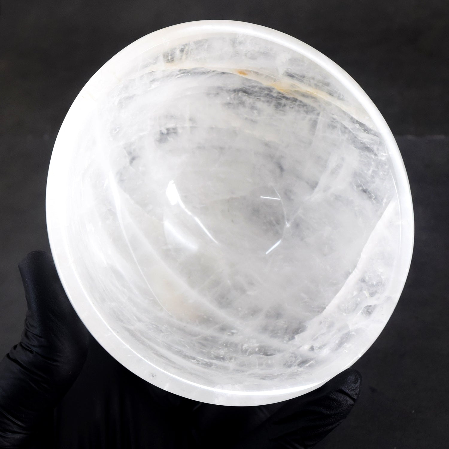Gorgeous Ever 1916.00 Carats Genuine White Quartz Hand Carved Crystal Gemstone Carving Big Bowl