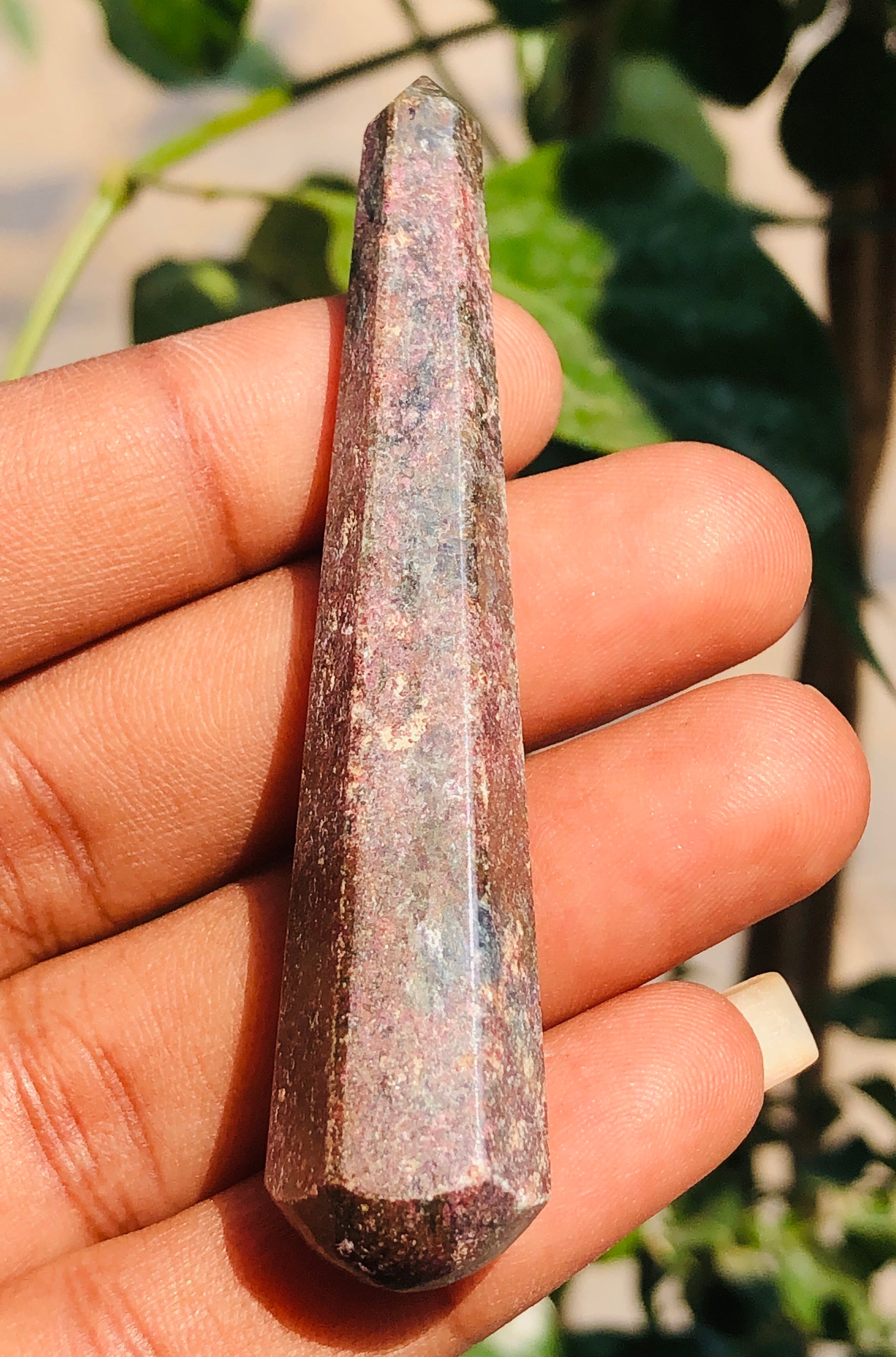 Gracious 96.00 Carats Genuine Ruby In Kyanite Crystal Gemstone Healing Point