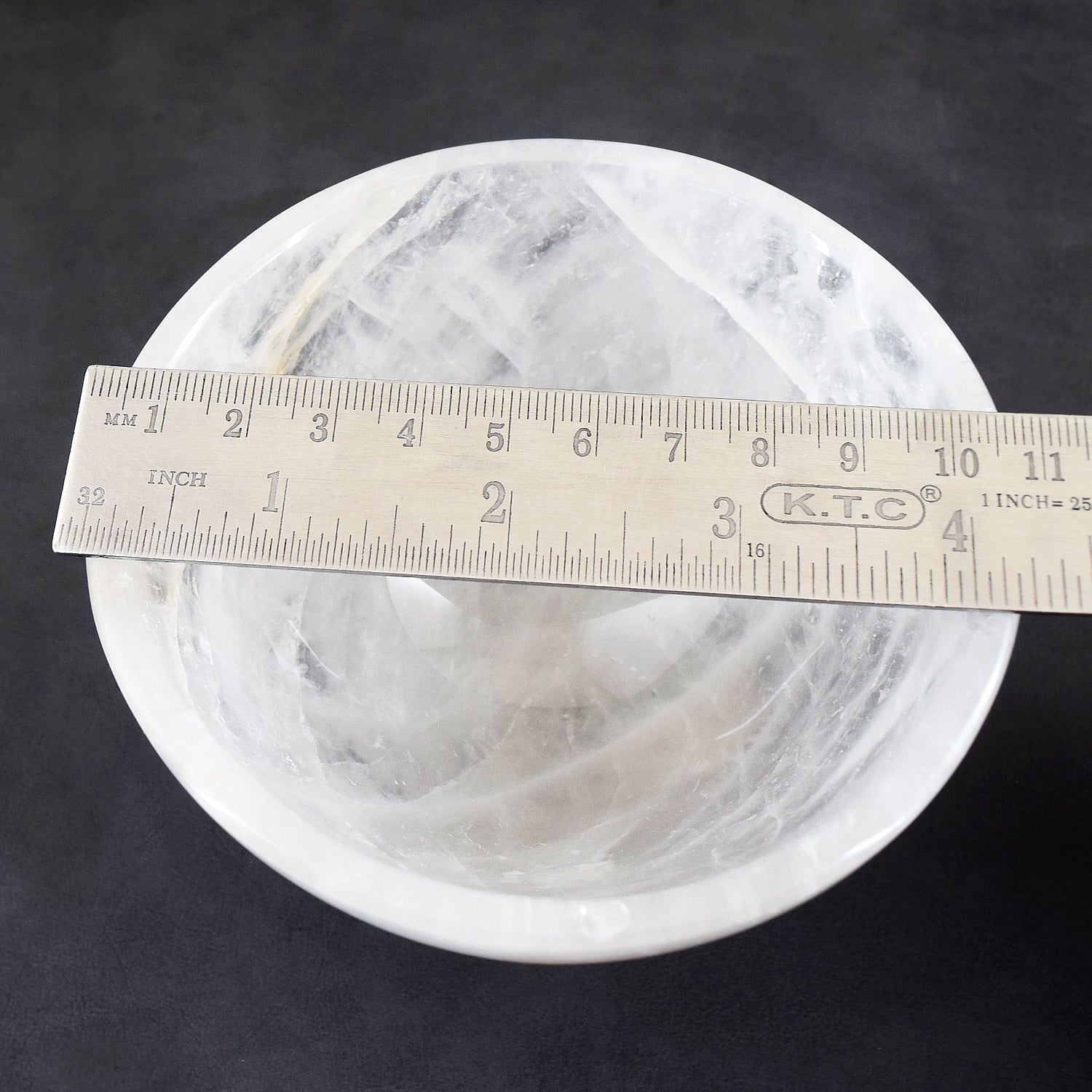 Gorgeous Ever 1916.00 Carats Genuine White Quartz Hand Carved Crystal Gemstone Carving Big Bowl