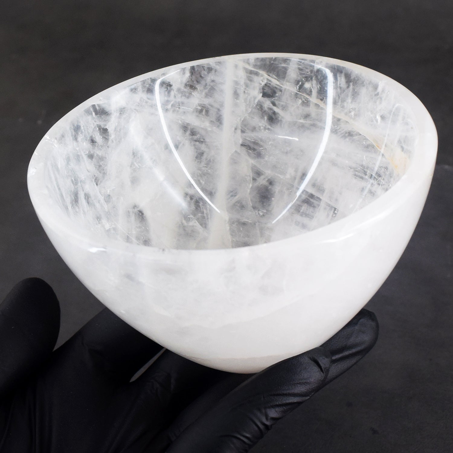 Gorgeous Ever 1916.00 Carats Genuine White Quartz Hand Carved Crystal Gemstone Carving Big Bowl