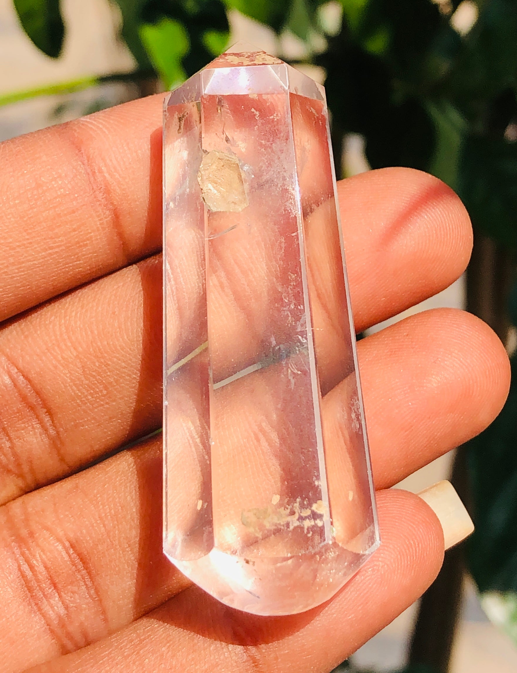 Artisian 119.00 Carats Genuine Clear Quartz Crystal Gemstone Healing Point