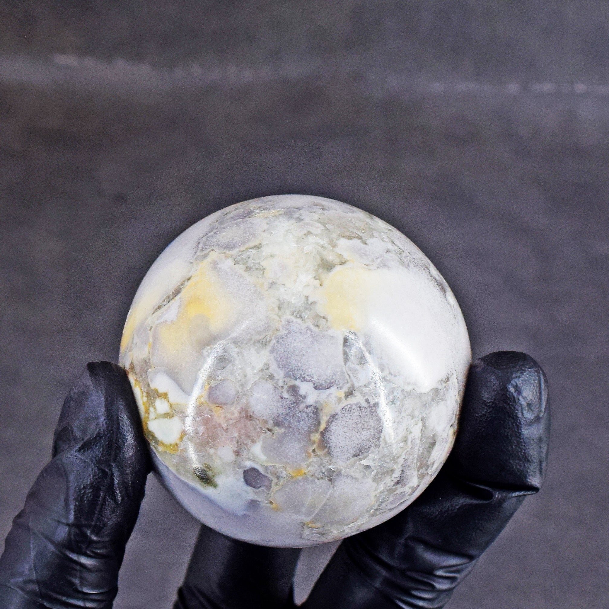 Gorgeous 1057.00 Cts Genuine Cobra Jasper Hand Carved Crystal Healing Gemstone Sphere
