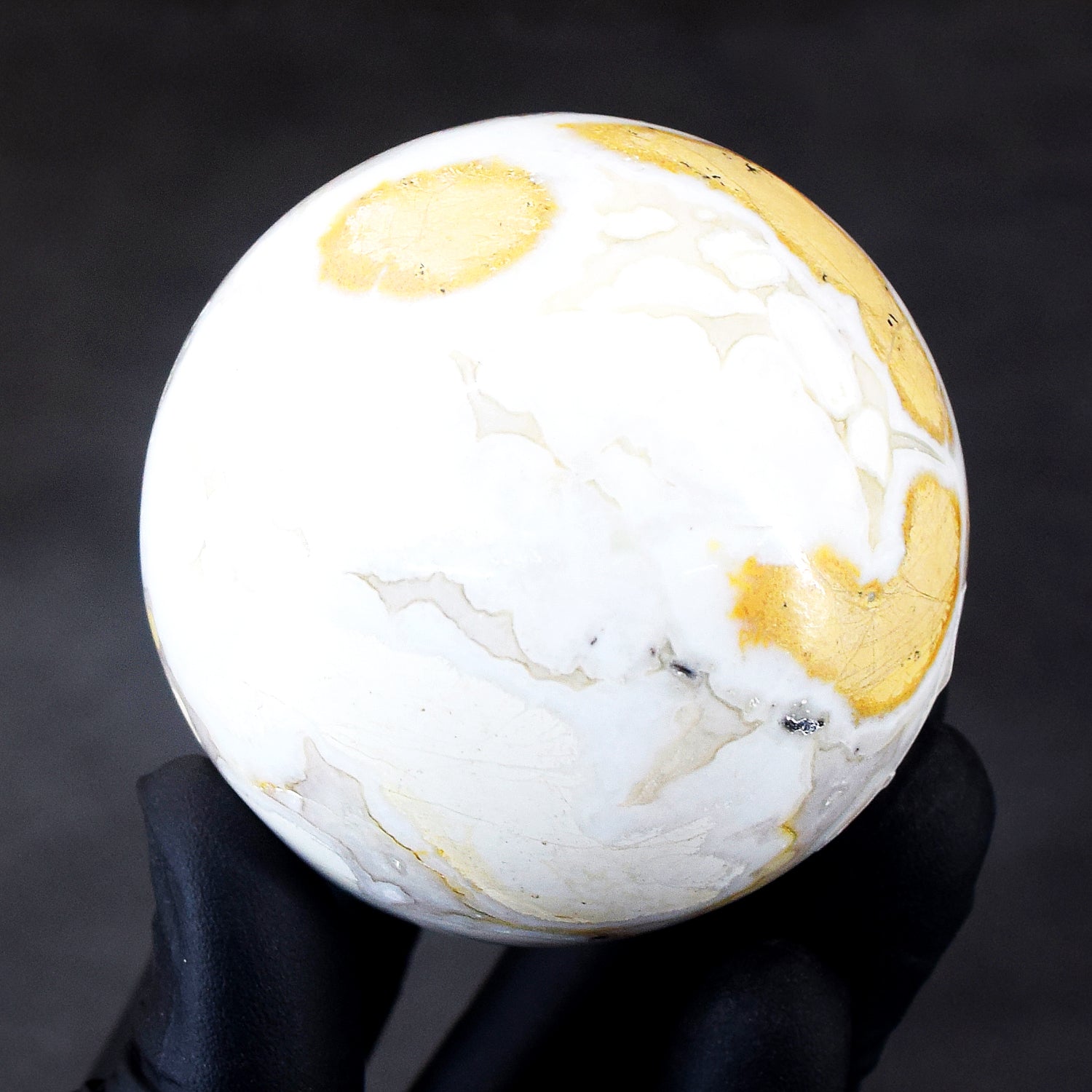 Awful 1289.00 Cts Genuine Cobra Jasper Hand Carved Healing Crystal Gemstone Sphere