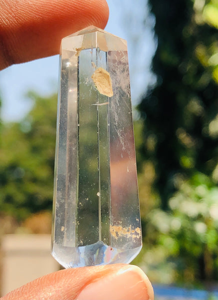 Artisian 119.00 Carats Genuine Clear Quartz Crystal Gemstone Healing Point