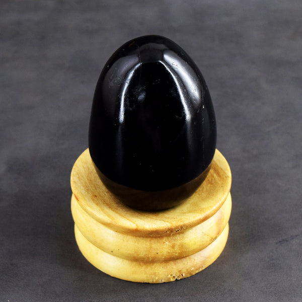 Pleasing 932.00 Cts Genuine Black Tourmaline Healing Crystal Premium Egg