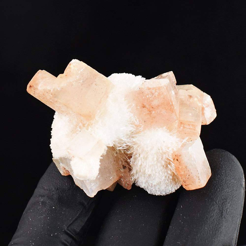 Amazing 130.00 Cts Genuine Apophyllite Crystal Specimen Gemstone