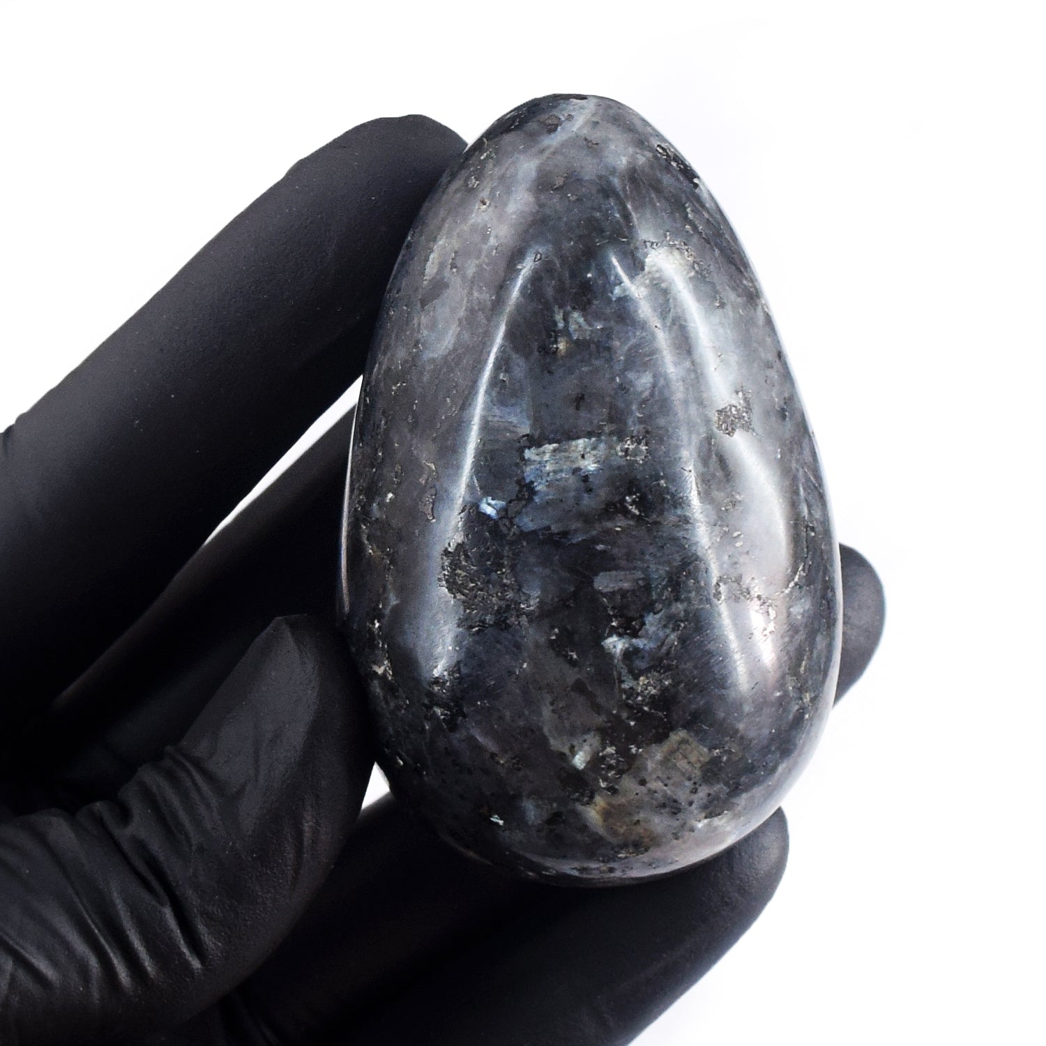 Finest Quality 767.00 Cts Genuine Larvikite Premium Healing Egg Crystal