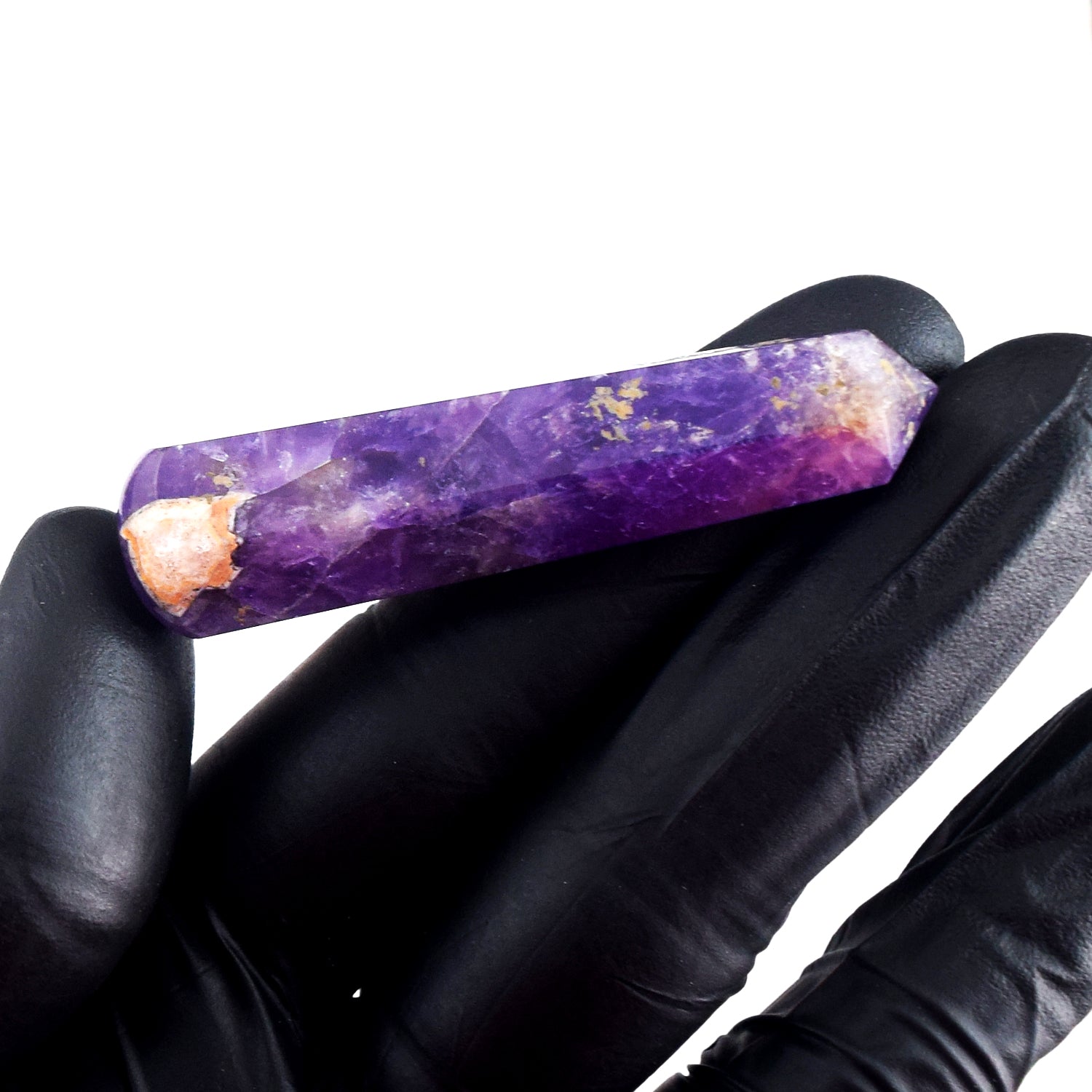 Graceful 88.00 Carats Genuine Amethyst Crystal Gemstone Healing Point