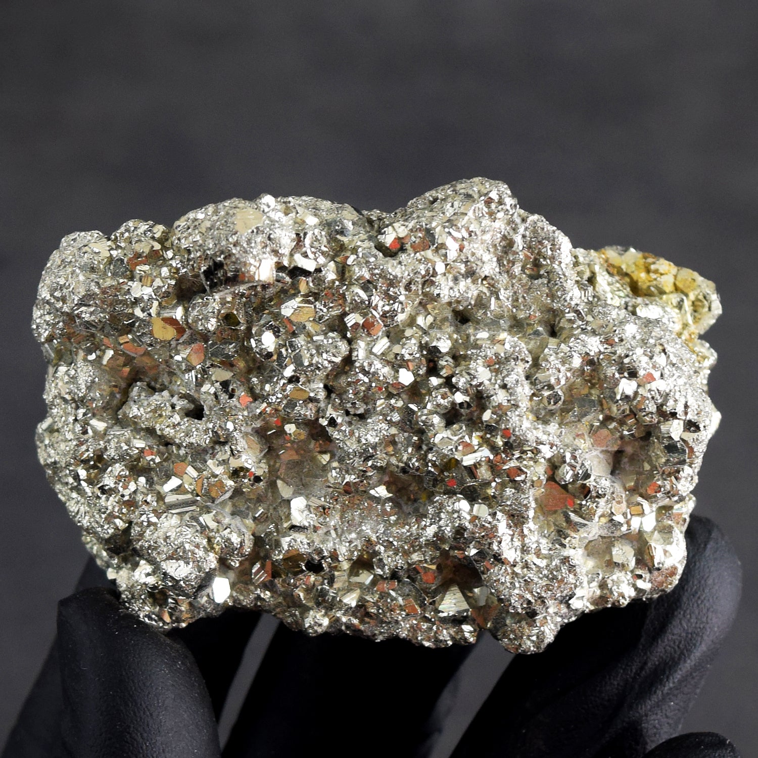 Amazing 706.00 Cts genuine Peru Pyrite Healing Crystal Specimen Gemstone Cluster