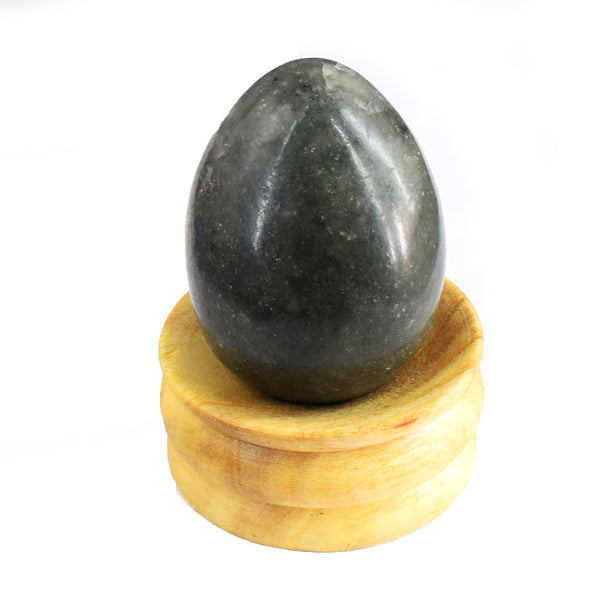Pleasing 812.00 Cts Genuine Jade Healing Premium Crystal Egg