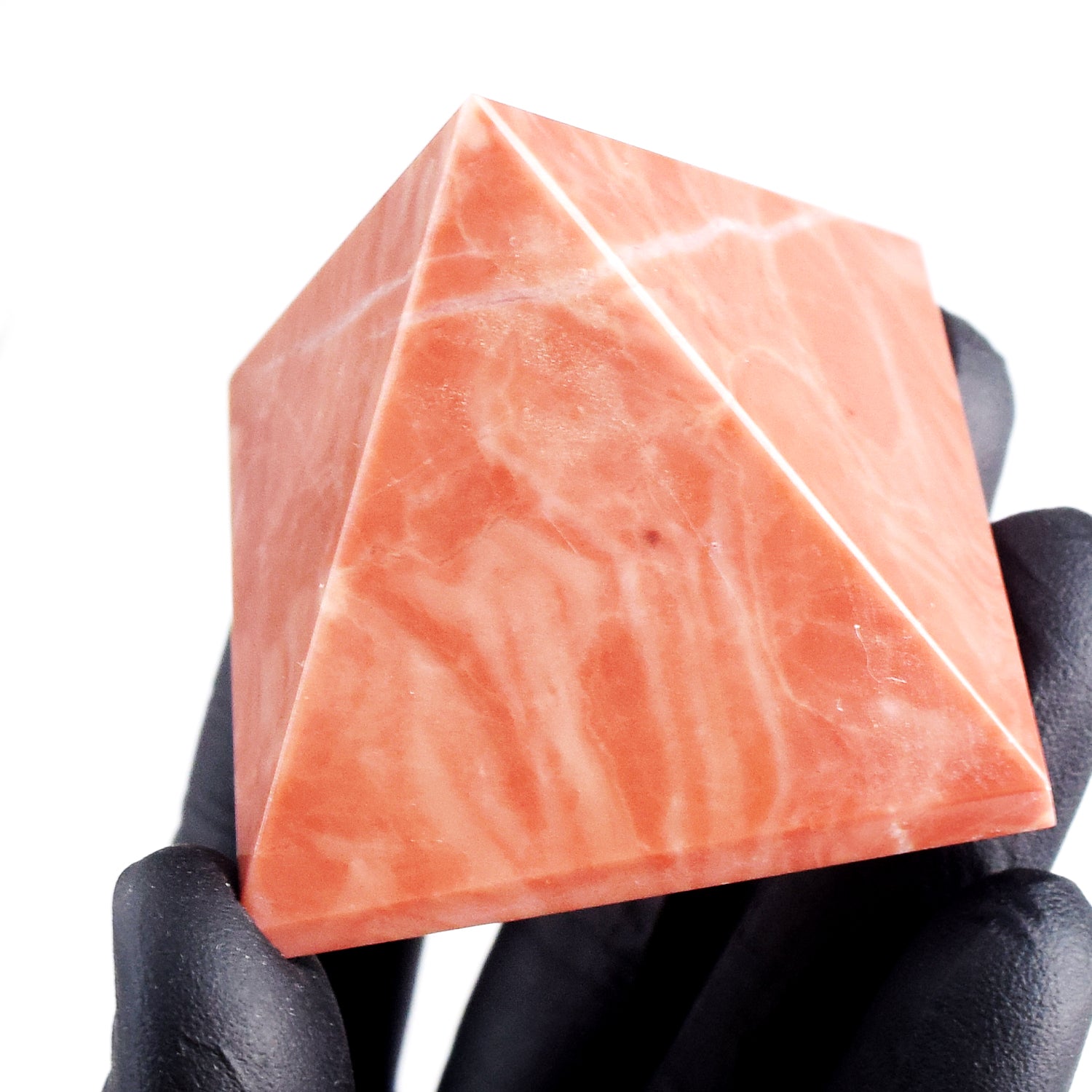 Gorgeous 511.00 Cts Genuine Baby Mookaite Crystal Specimen Healing Divine Pyramid