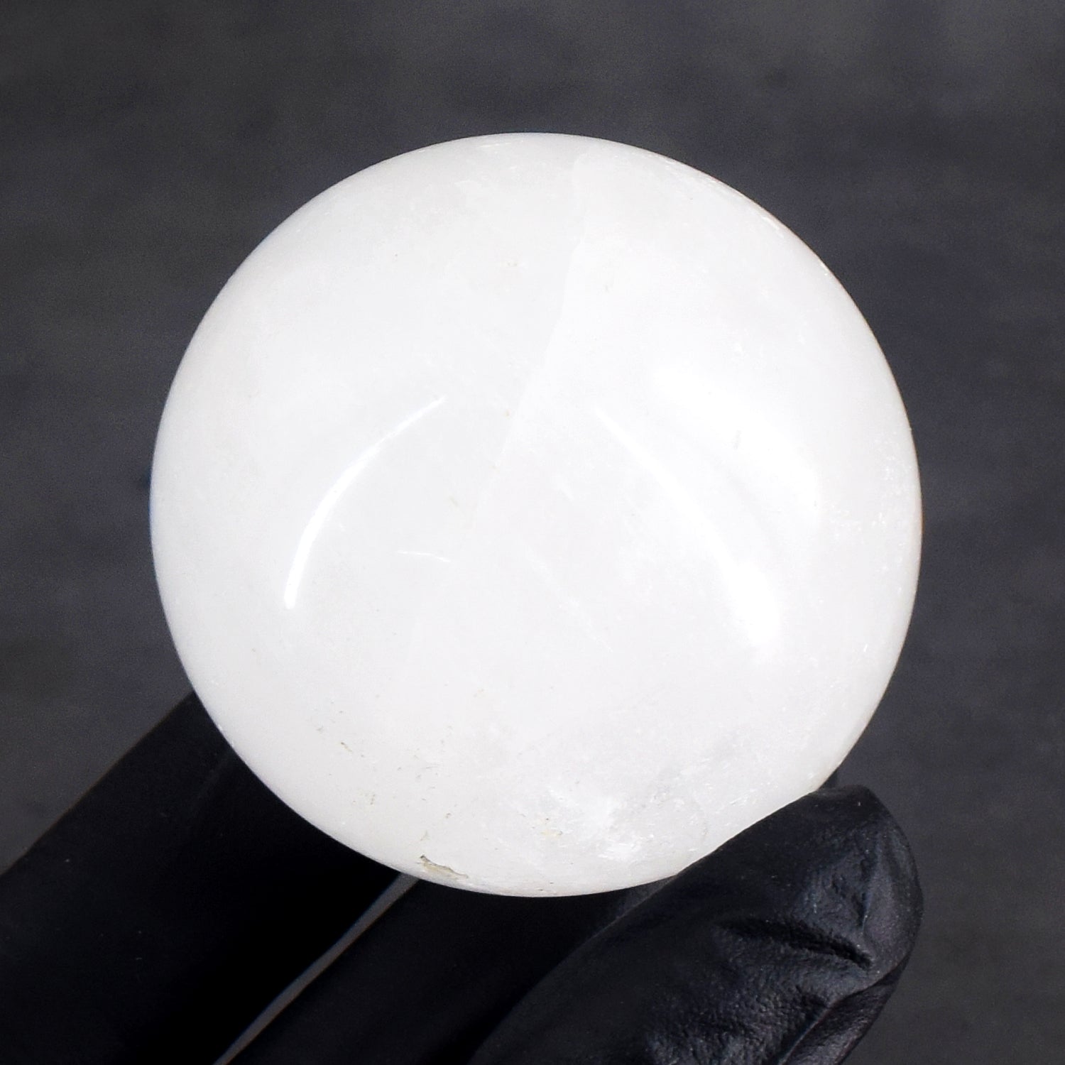 Elegant 711.00  Carats  Genuine  White Quartz  Hand  Carved  Crystal  Healing  Gemstone  Sphere