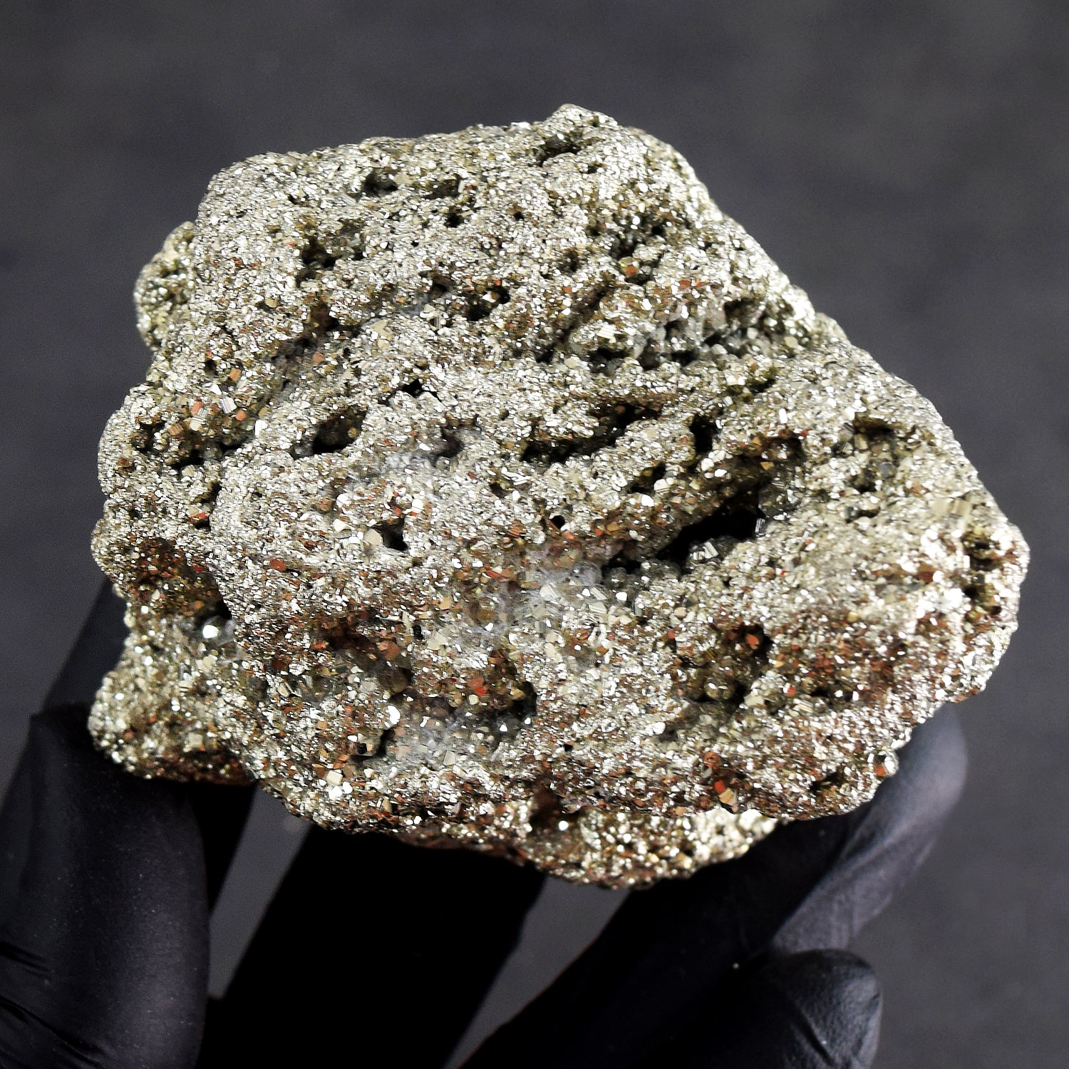 Beautiful 1913.00 Cts Genuine Peru Pyrite Healing Crystal Specimen Gemstone Cluster