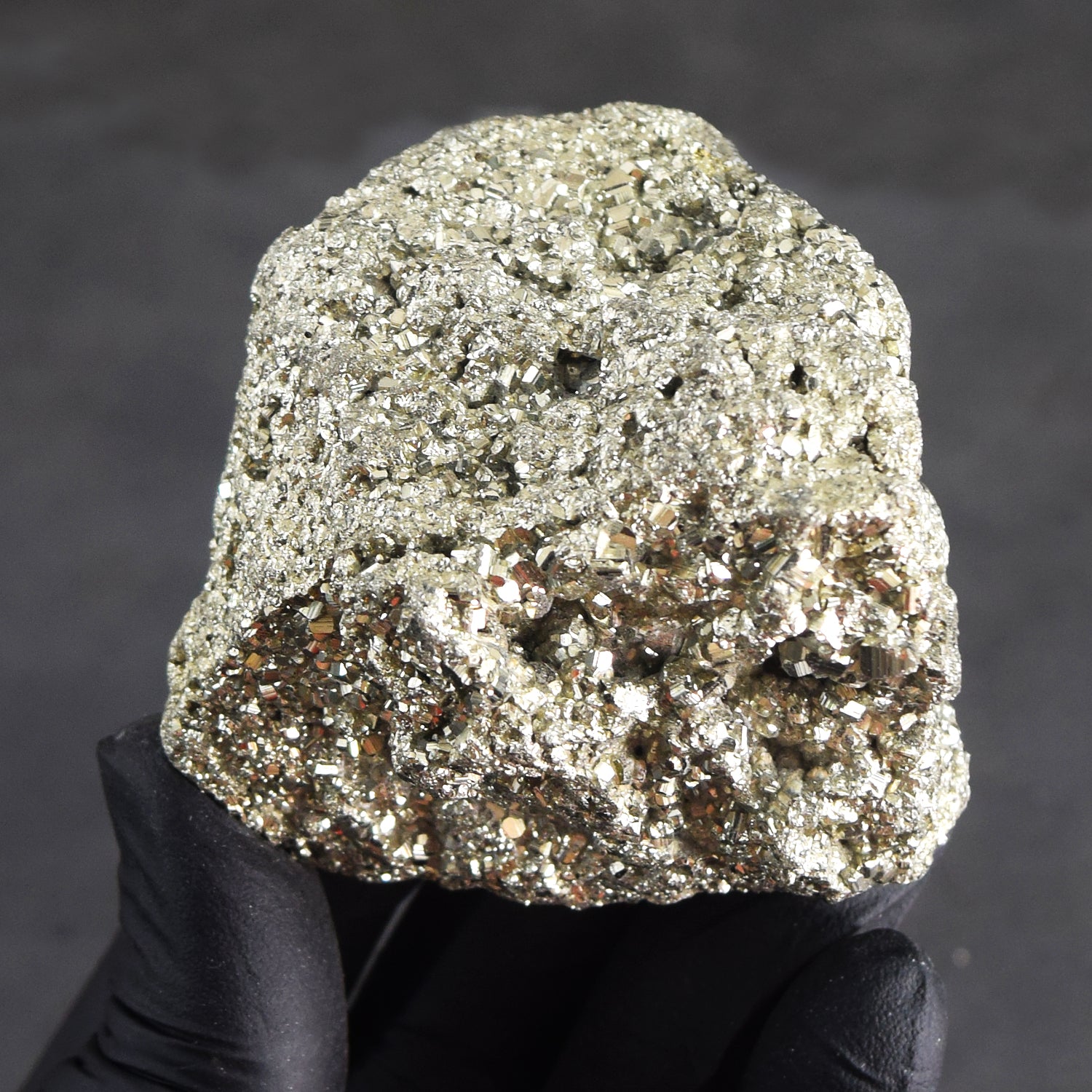 Optimistic 1226.00 Cts Genuine Peru Pyrite Crystal Specimen Healing Gemstone Cluster