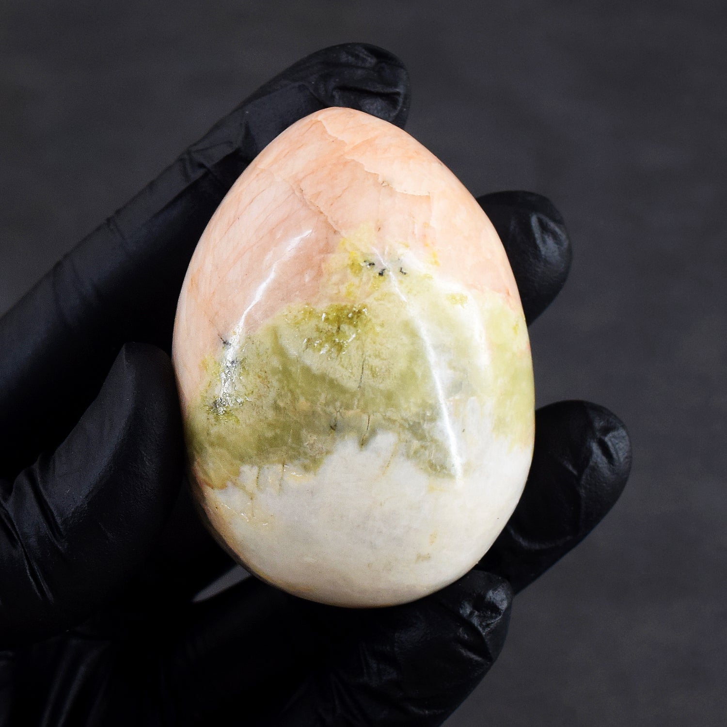 Amazing 663.00 Cts Genuine Blood Green Unakite Healing Crystal Premium Egg