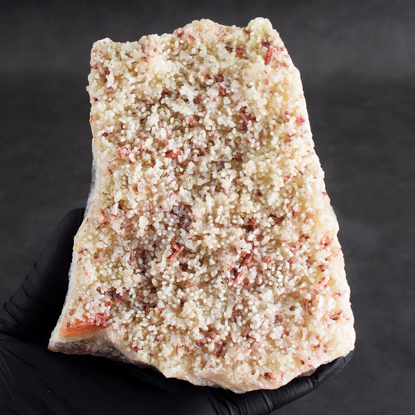 Exclusive 3040.00 Cts Genuine Chalcedony With Stilbite Crystal Specimen Cluster