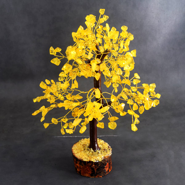 Charming 9 Inches 1316.00 Cts Genuine Citrine Crystal Gemstone Tree
