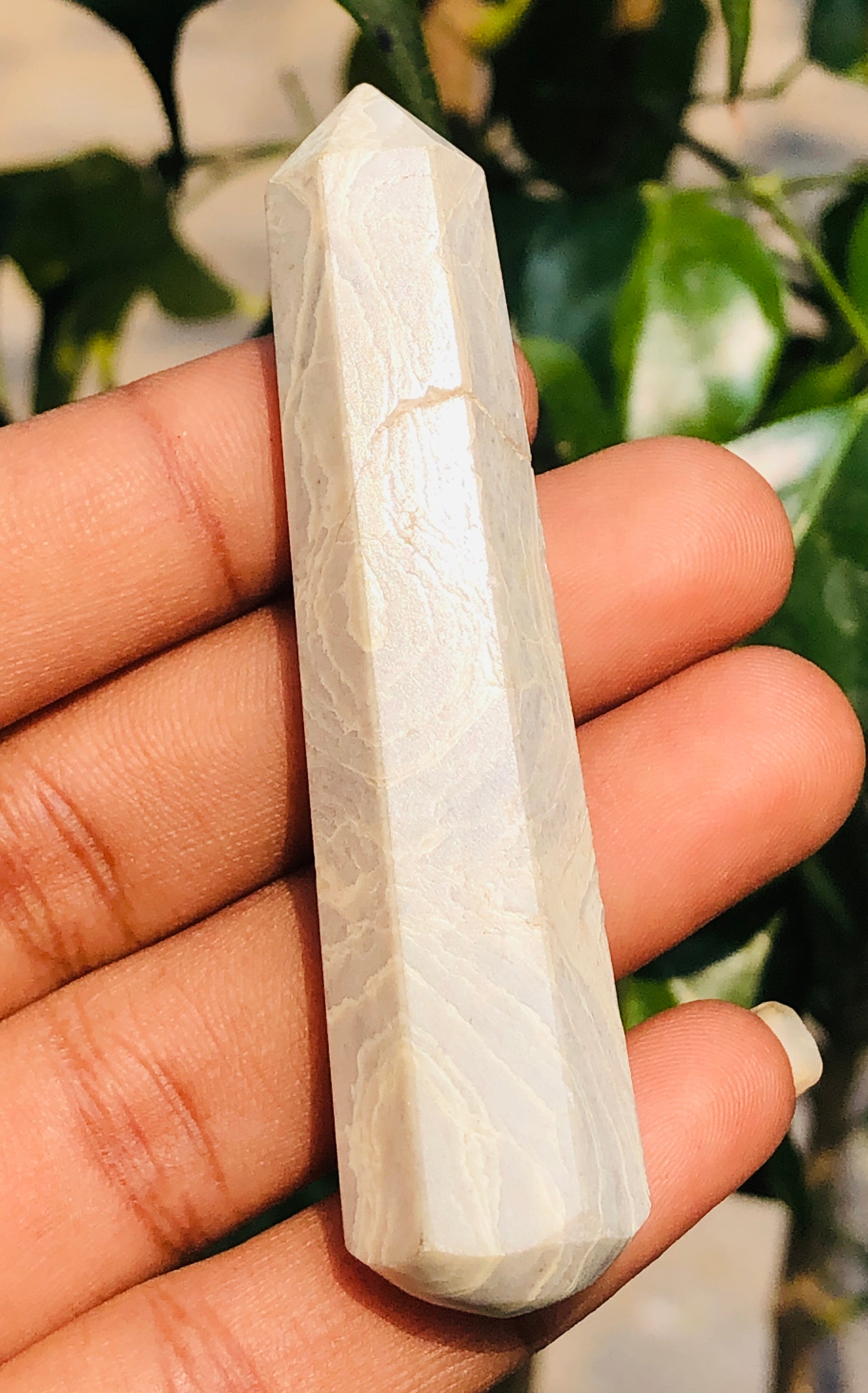 Exclusive 116.00 Carats Genuine Lemon Serpentine Crystal Gemstone Healing Point