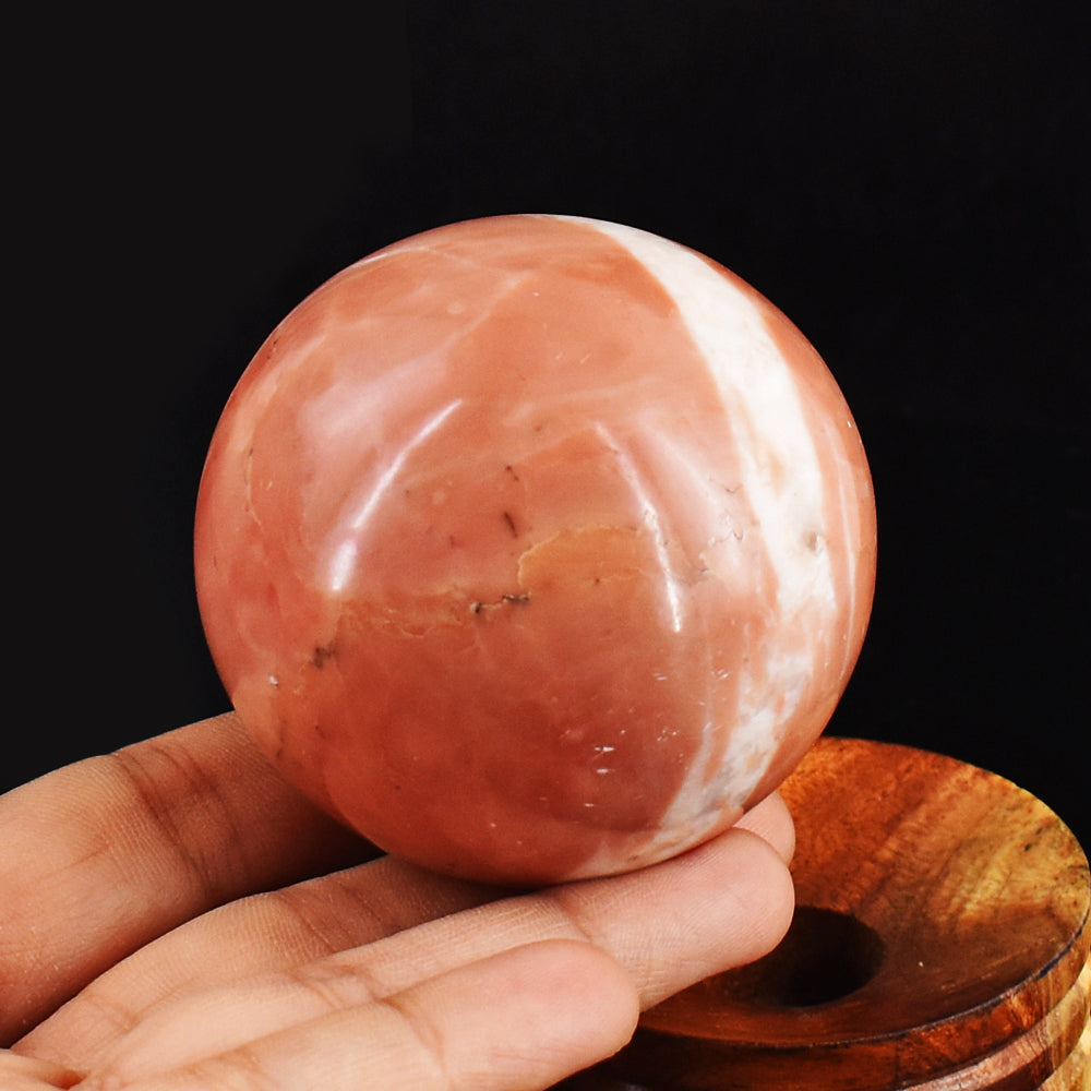 Natural 1453.00 Cts Genuine Baby Mookaite Hand Carved Crystal Healing Gemstone Sphere