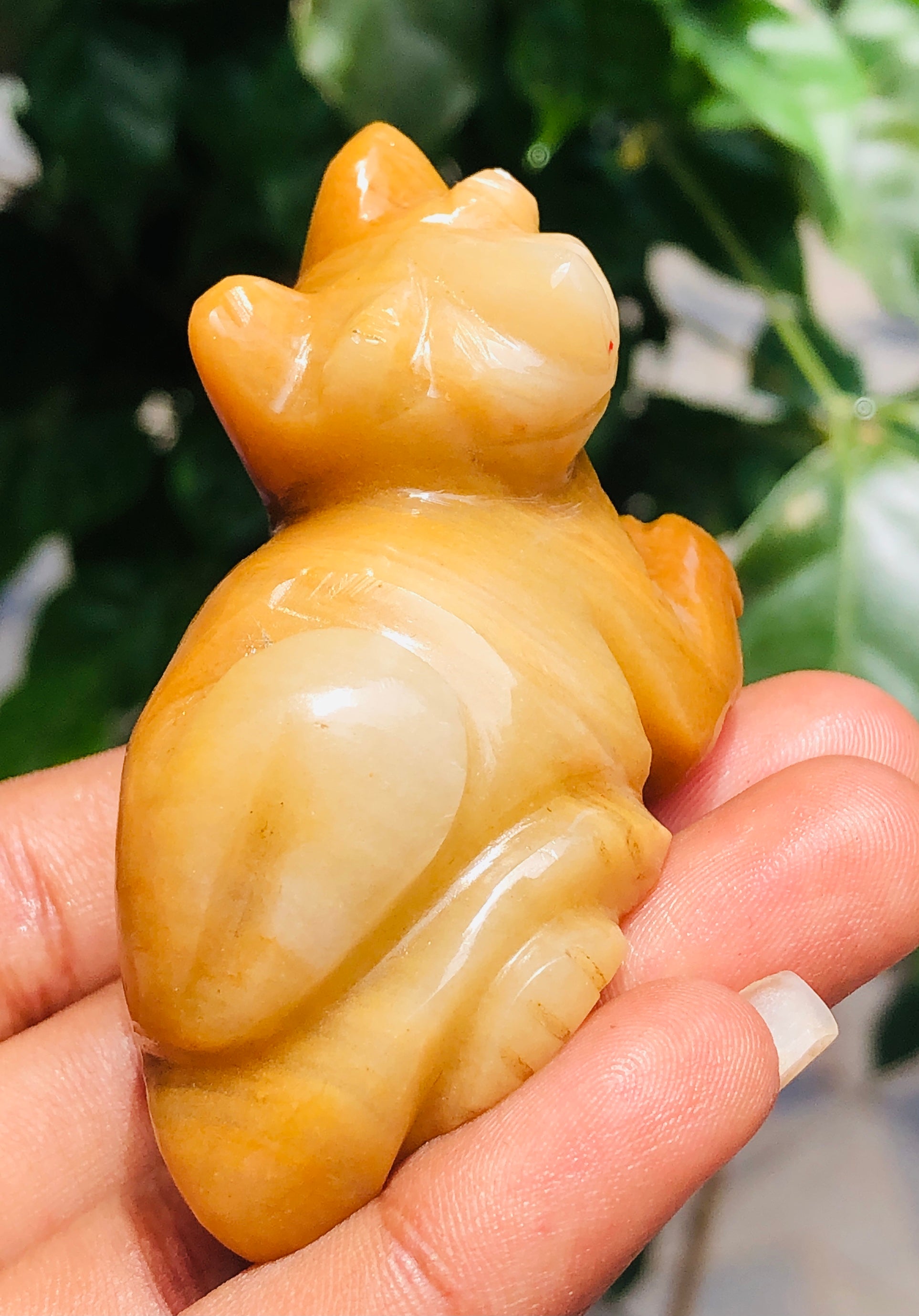 Exclusive 361.00 Cts Yellow Aventurine Hand Carved Genuine Crystal Gemstone Carving Cat 2026  Collection