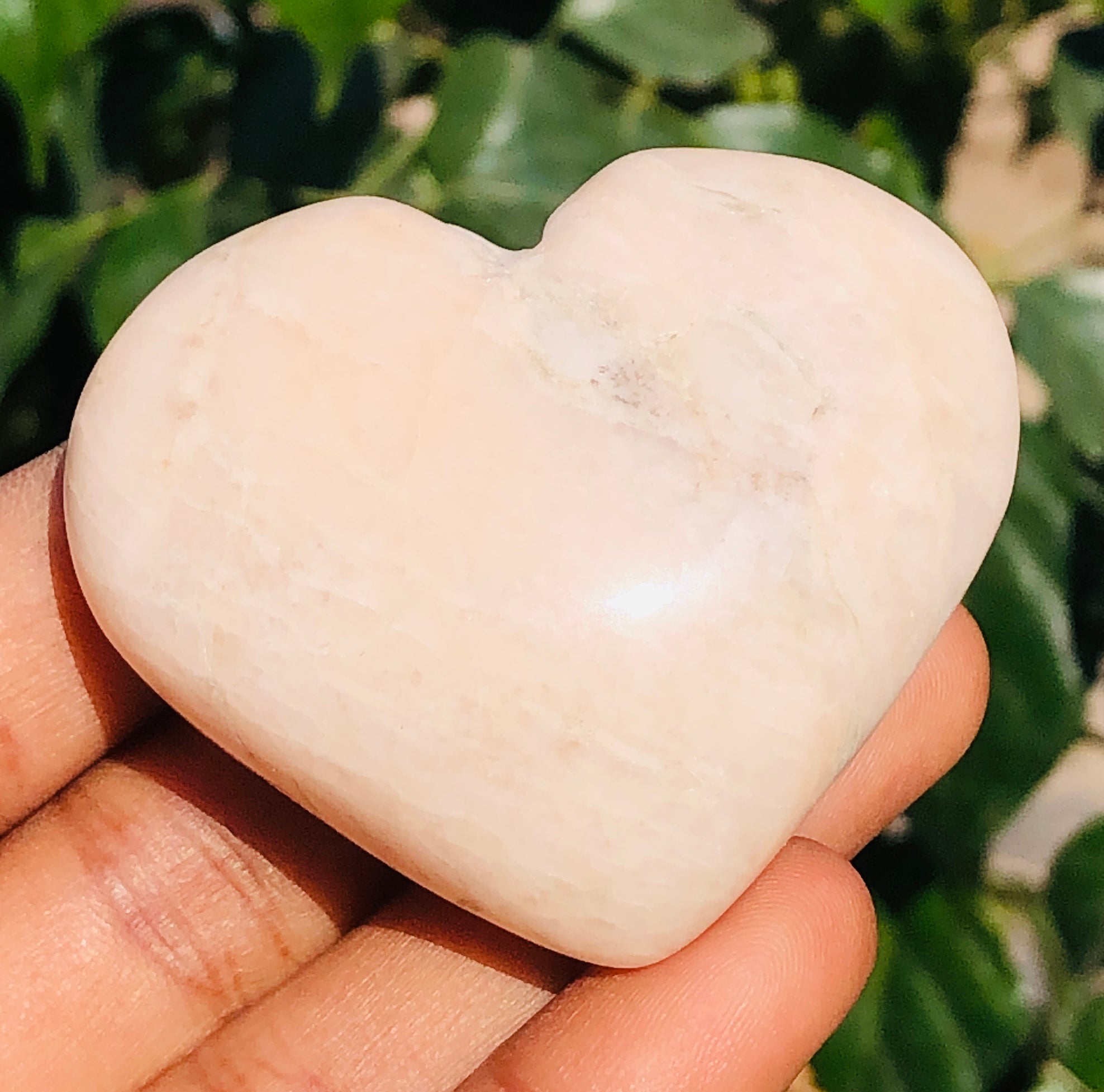 Artisian 314.00 Cts Genuine Peach Moonstone Crystal Specimen Gemstone Healing Big Heart