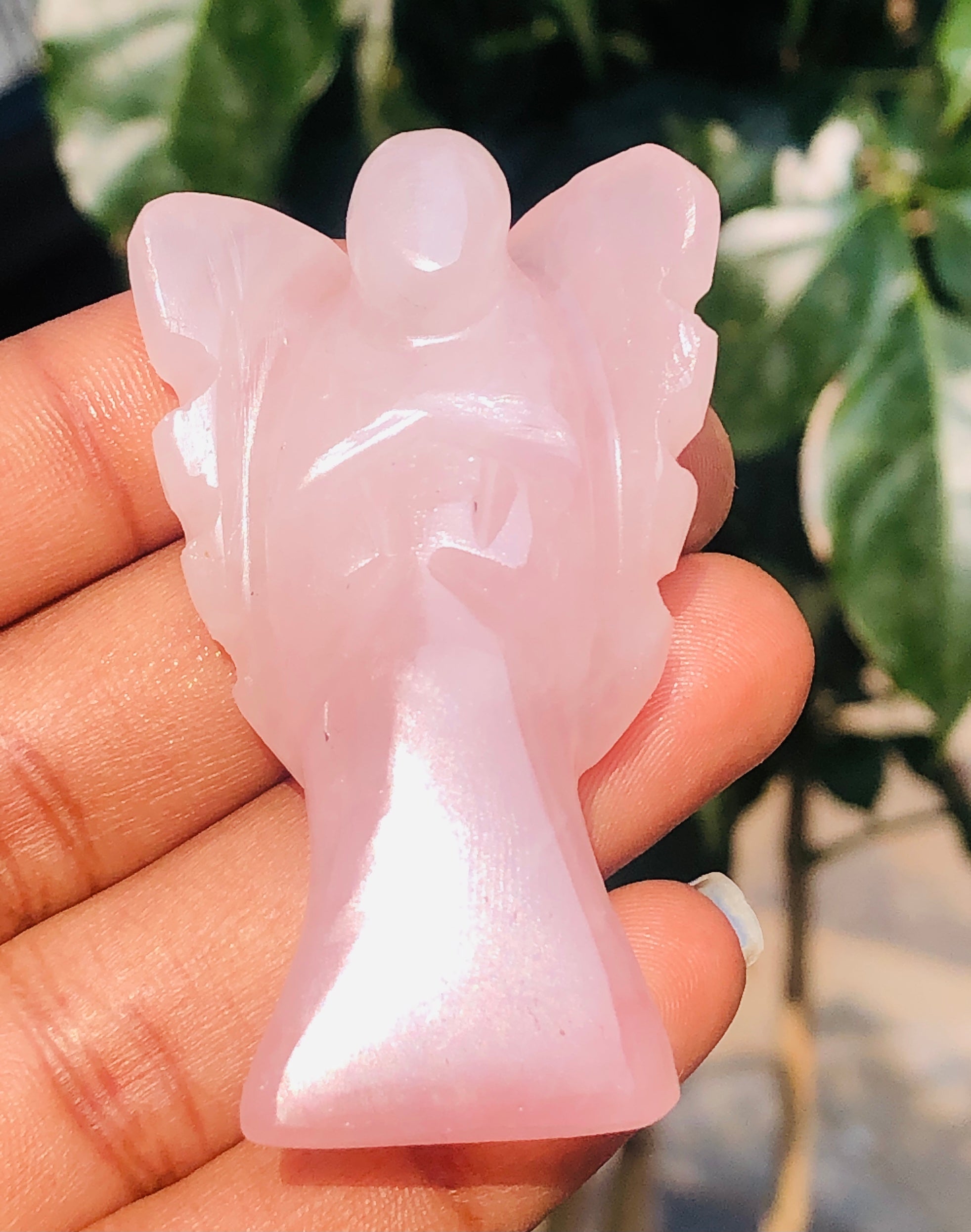 Attractive 172.00 Cts Genuine Pink Rose Quartz Healing Premium Divine Crystal Angel