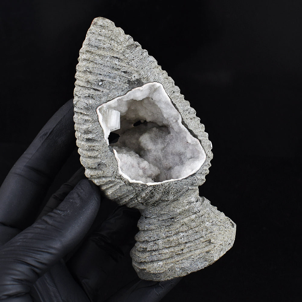 Amazing 1263.00 Cts Genuine Chalcedony Crystal Specimen Gemstone