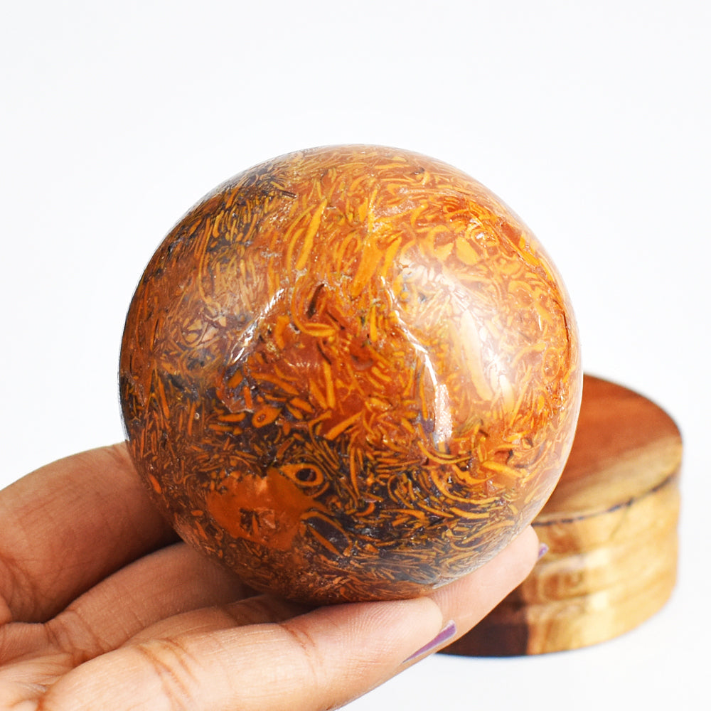 Awesome 1086.00 Carats  Genuien  Golden  Art  Jasper Hand Carved  Crystal Healing Gemstone Sphere