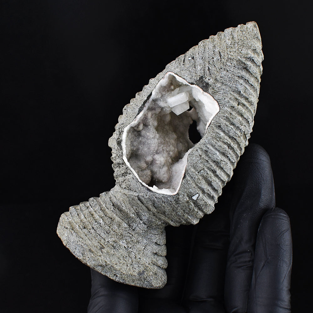 Amazing 1263.00 Cts Genuine Chalcedony Crystal Specimen Gemstone