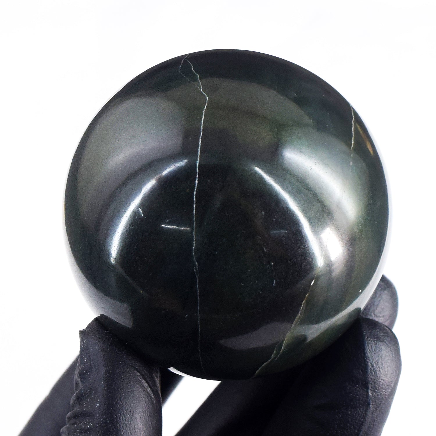Massive 953.00 Cts  Genuine  Bloodstone  Hand Carved Healing Crystal Gemstone  Sphere