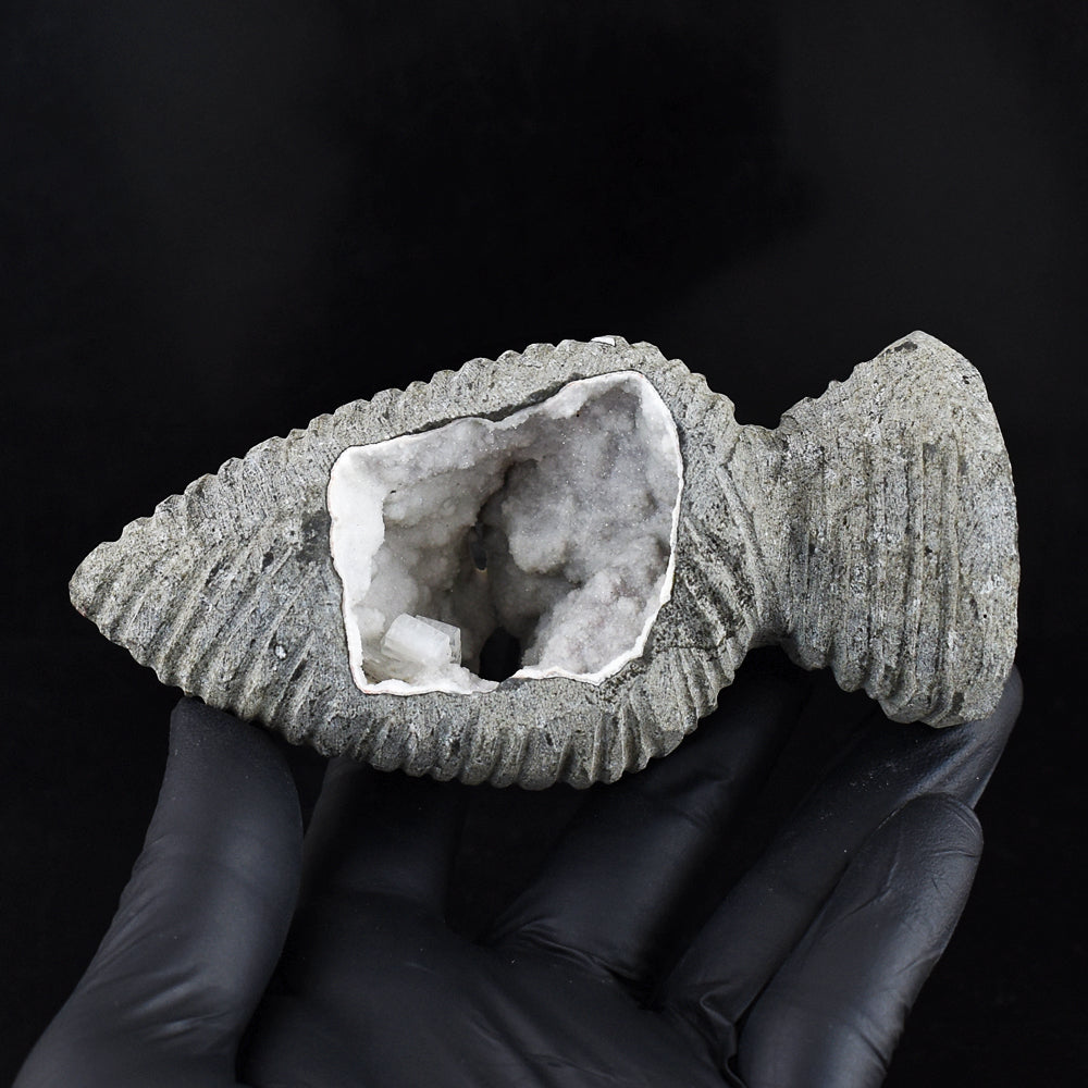 Amazing 1263.00 Cts Genuine Chalcedony Crystal Specimen Gemstone