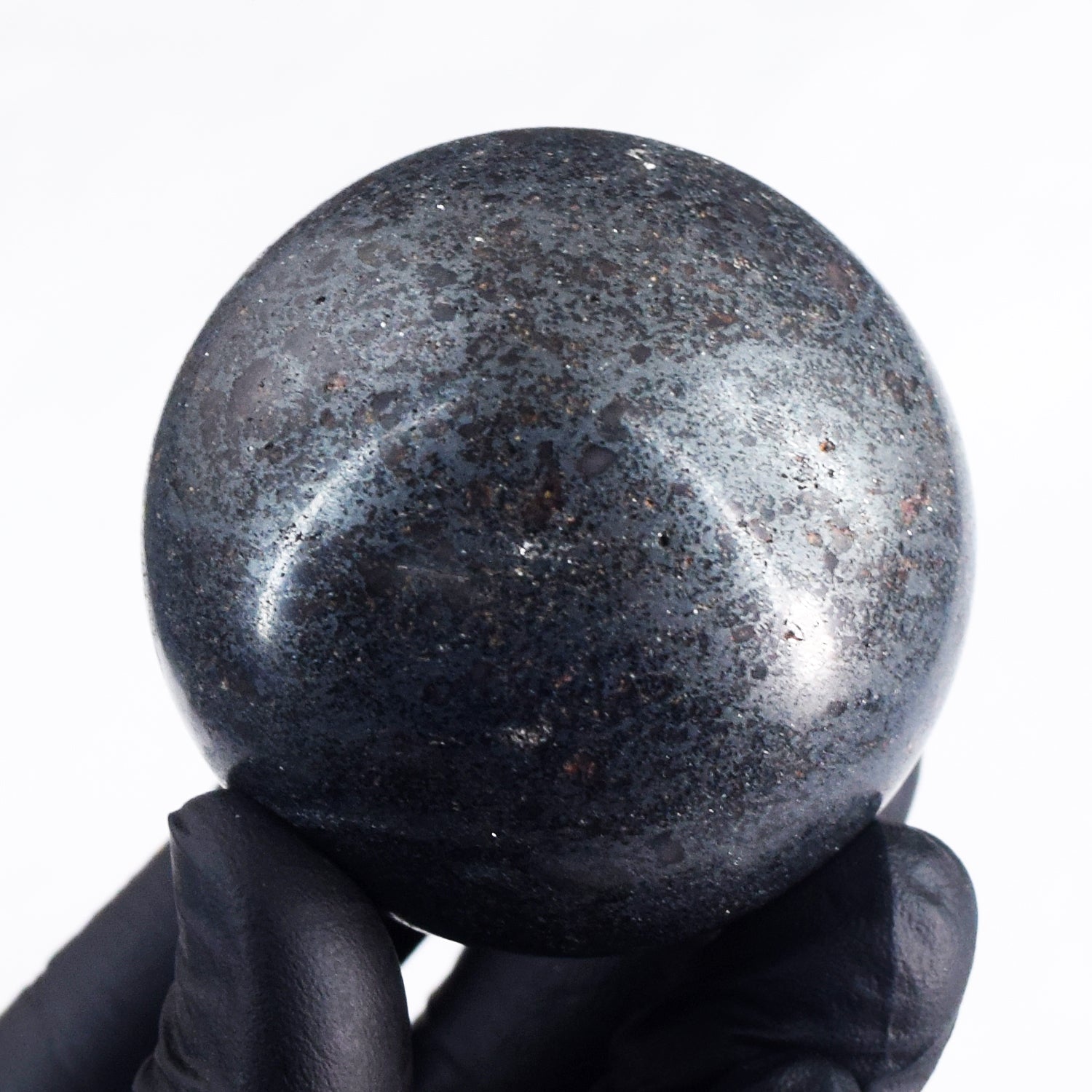 Exclusive  1215.00 Cts Genuine Hematite  Hand Carved  Healing Crystal Sphere
