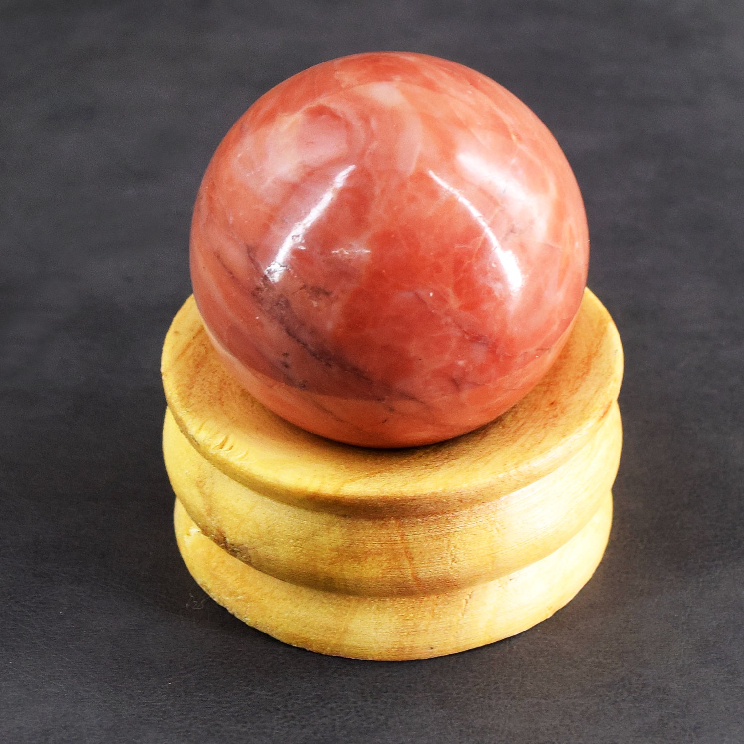 Natural 764.00 Cts Genuine Baby Mookaite Hand Carved Crystal Healing Gemstone Sphere