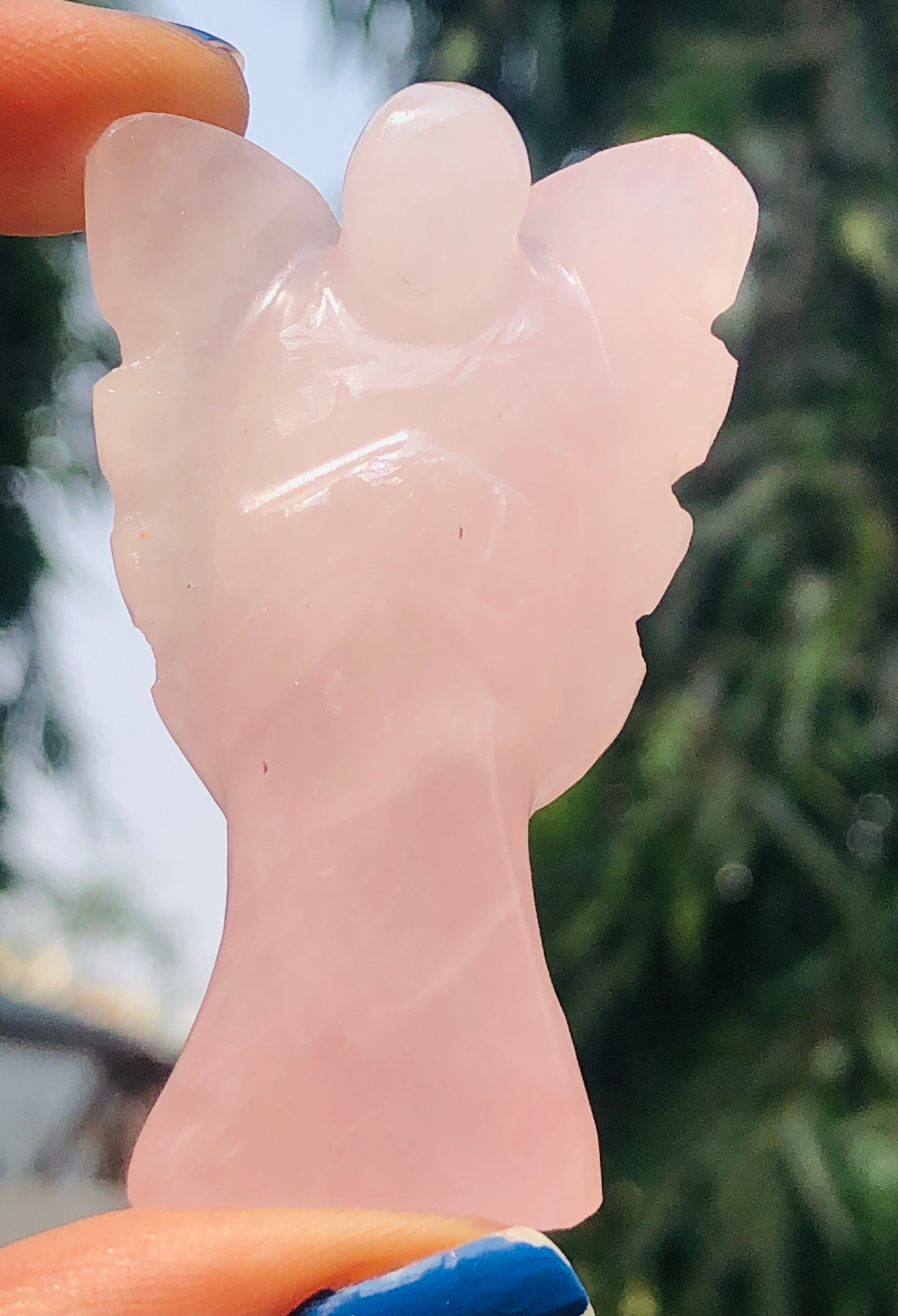 Attractive 172.00 Cts Genuine Pink Rose Quartz Healing Premium Divine Crystal Angel
