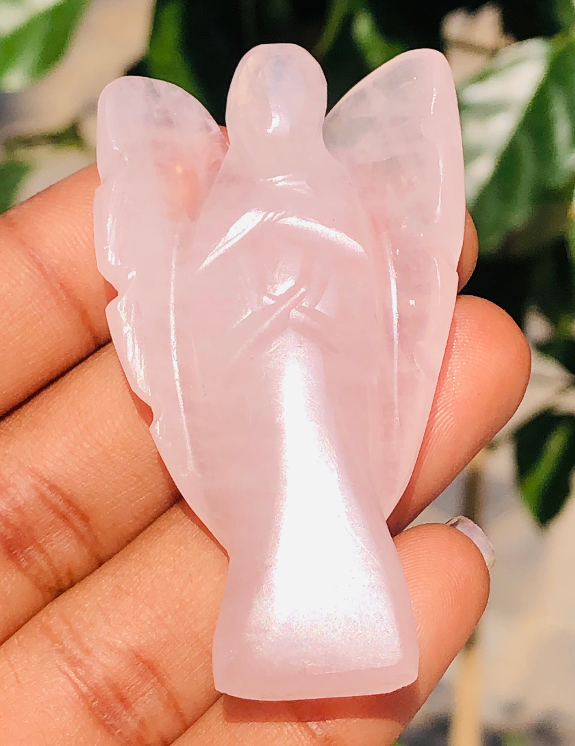 Beautiful 152.00 Cts Genuine Pink Rose Quartz Healing Premium Divine Crystal Angel