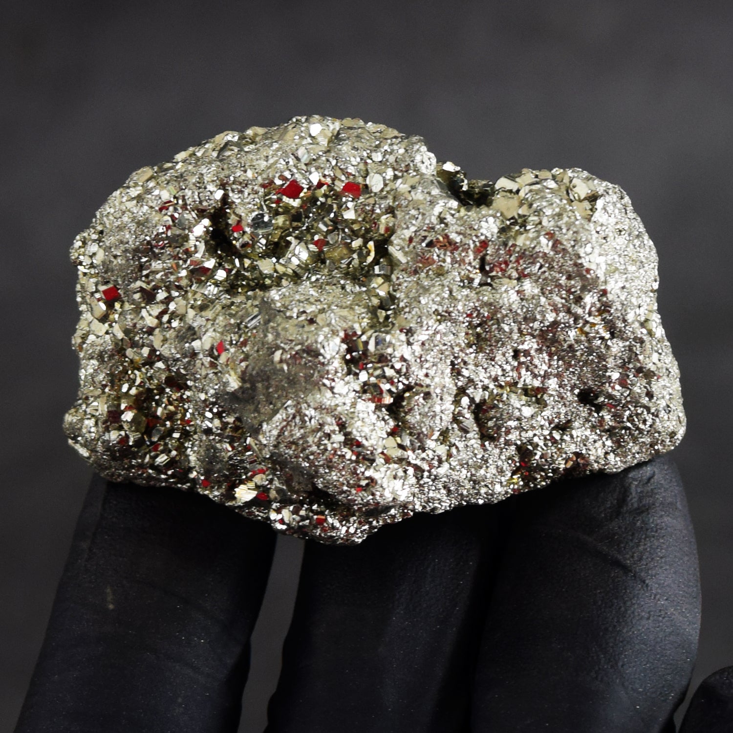 Optimistic 480.00 Cts Genuine Peru Pyrite Crystal Specimen Healing Gemstone Cluster