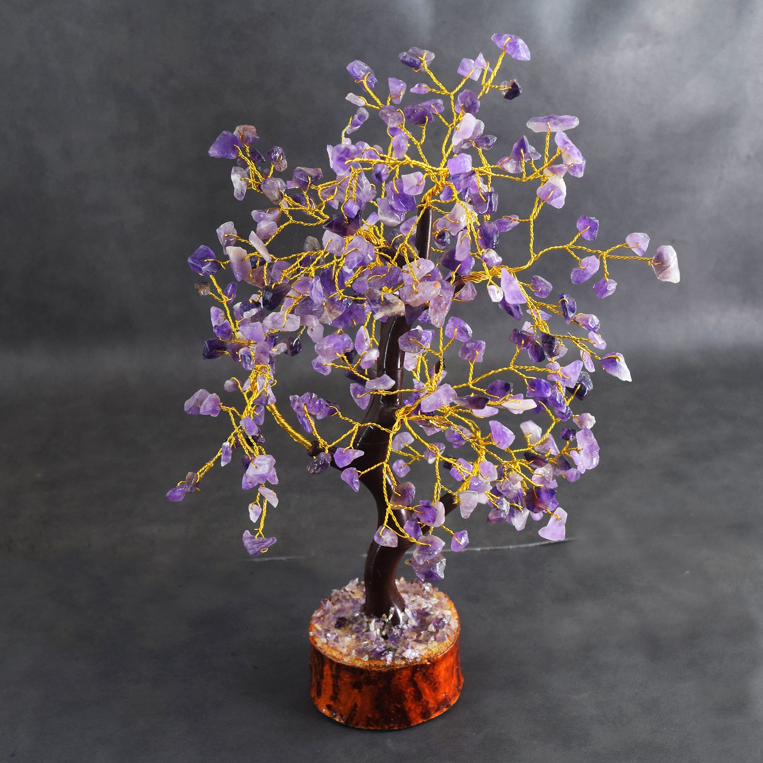 Amazing 9 Inches 1271.00 Cts Genuine Amethyst Crystal Gemstone Tree