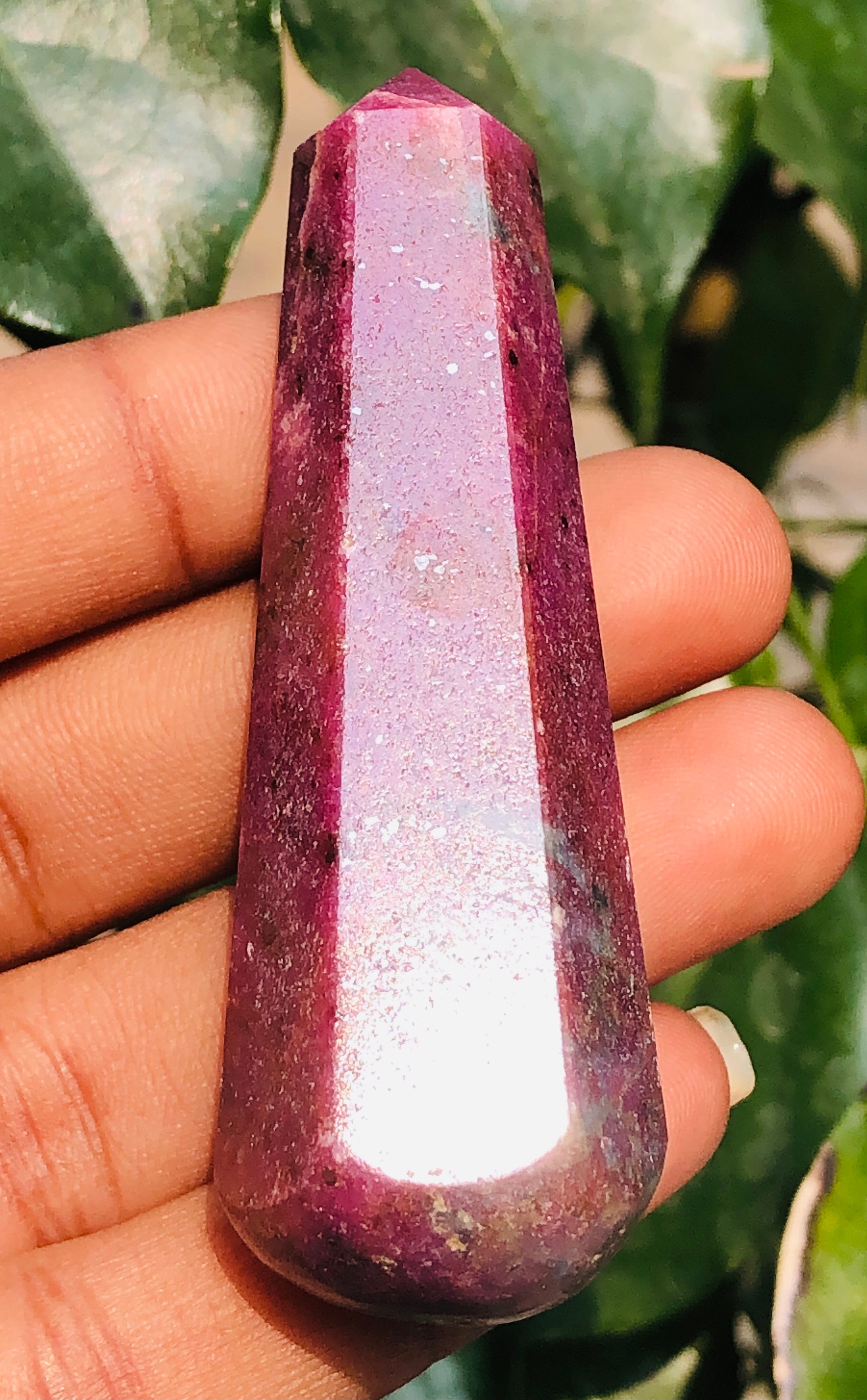 Gracious 113.00 Carats Genuine Ruby In Kyanite Crystal Gemstone Healing Point