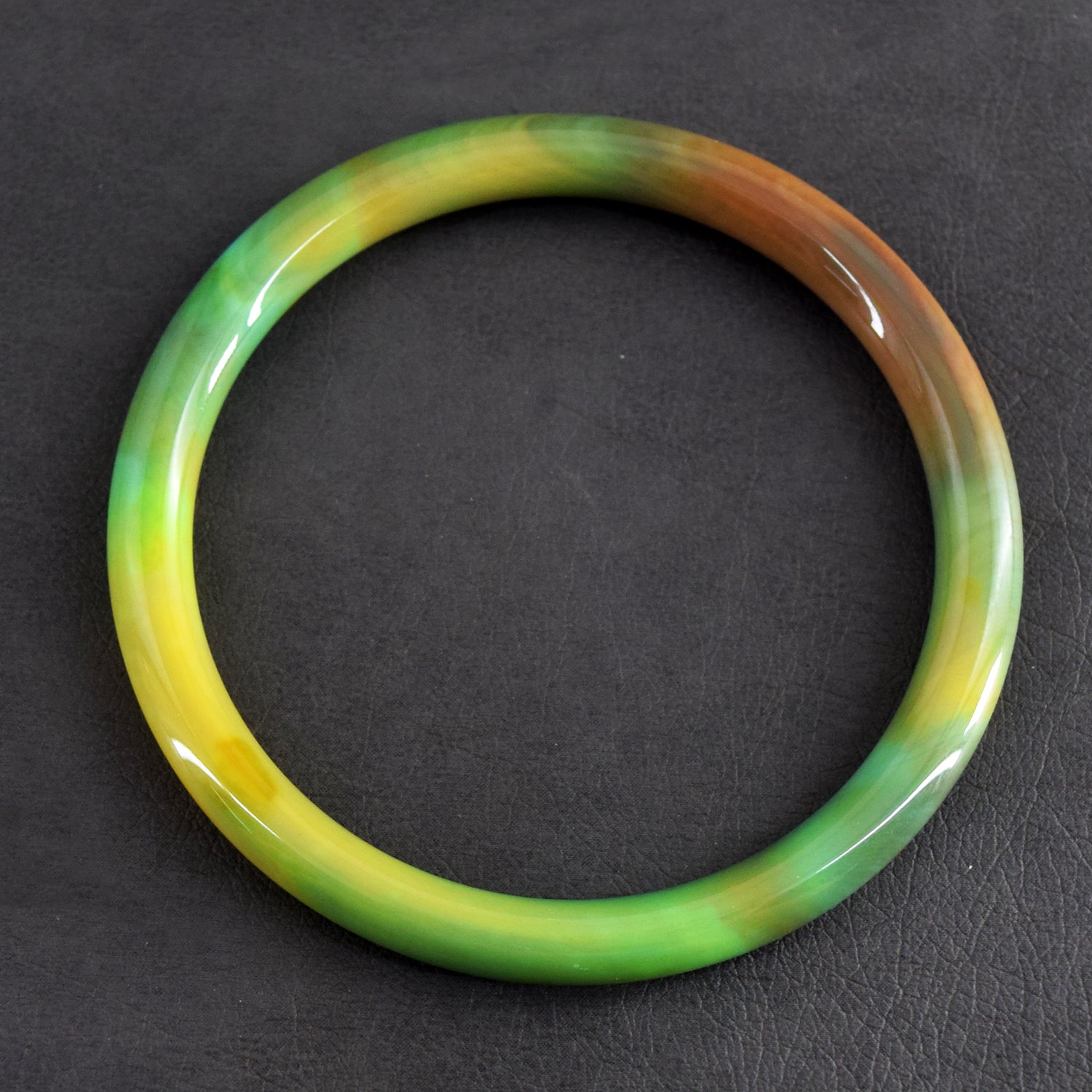 Gorgeous 85.00 Cts Genuine Onyx Premium Fancy Crystal Specimen Gemstone Bangle
